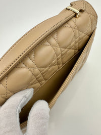 My Dior Top Handle Biscuit Cannage Lambskin Leather Bag