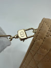 My Dior Top Handle Biscuit Cannage Lambskin Leather Bag