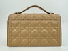 My Dior Top Handle Biscuit Cannage Lambskin Leather Bag