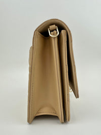 My Dior Top Handle Biscuit Cannage Lambskin Leather Bag