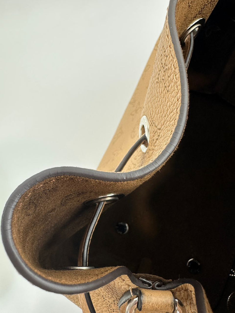 M59369 Bella Mahina Galet Calfskin Leather Bucket Bag (RFID)