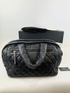 Coco Cocoon Mark Black Nylon Tote Bag