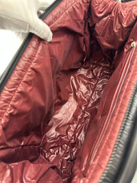 Coco Cocoon Mark Black Nylon Tote Bag