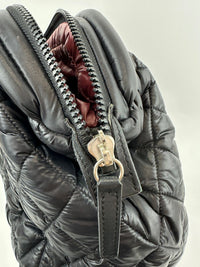 Coco Cocoon Mark Black Nylon Tote Bag