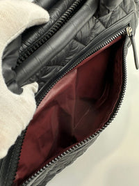 Coco Cocoon Mark Black Nylon Tote Bag