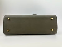 Tempete GM Crispy Calfskin Taupe Bag