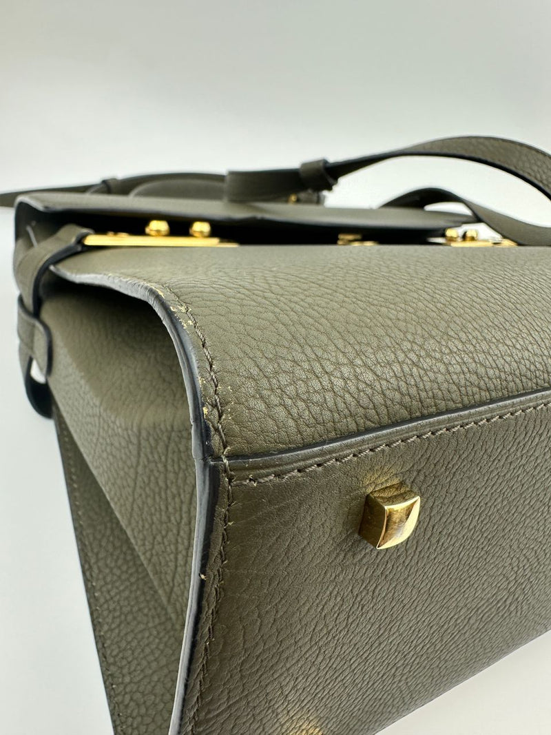 Tempete GM Crispy Calfskin Taupe Bag