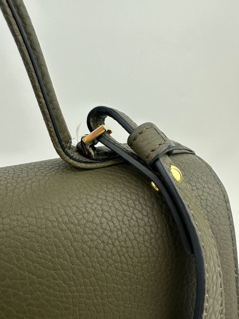 Tempete GM Crispy Calfskin Taupe Bag