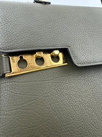 Tempete GM Crispy Calfskin Taupe Bag