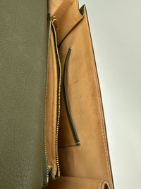 Tempete GM Crispy Calfskin Taupe Bag