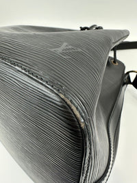 Vintage Petite Noe Black Epi Leather Bucket Bag