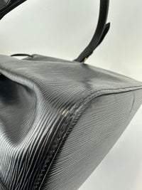 Vintage Petite Noe Black Epi Leather Bucket Bag
