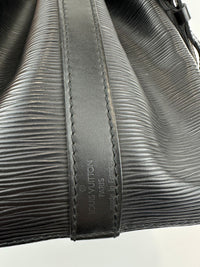 Vintage Petite Noe Black Epi Leather Bucket Bag