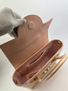 Small La Medusa Pastel Pink Patent Top Handle Bag