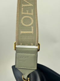 Medium Flamenco Clutch Bag Blue