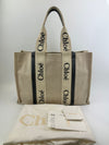 Woody Navy Large Tote Bag - Glampot