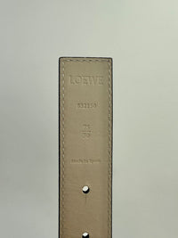 Reversible Anagram Belt in Supple Grained Calfskin - Glampot