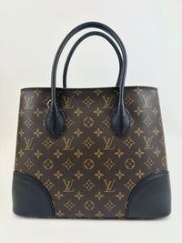 Flandrin Black Monogram Canvas Bag - Glampot