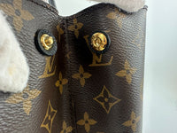 Flandrin Black Monogram Canvas Bag - Glampot