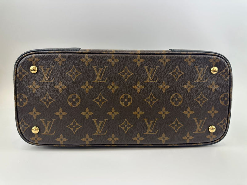 Flandrin Black Monogram Canvas Bag - Glampot