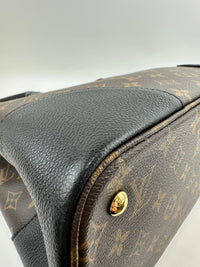 Flandrin Black Monogram Canvas Bag - Glampot