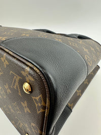 Flandrin Black Monogram Canvas Bag - Glampot