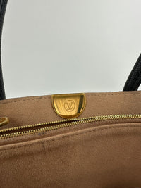 Flandrin Black Monogram Canvas Bag - Glampot