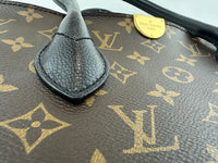 Flandrin Black Monogram Canvas Bag - Glampot