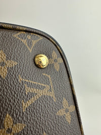 Flandrin Black Monogram Canvas Bag - Glampot