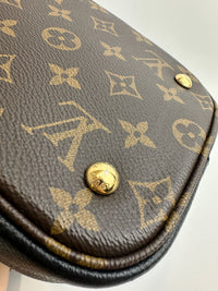 Flandrin Black Monogram Canvas Bag - Glampot