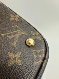 Flandrin Black Monogram Canvas Bag - Glampot