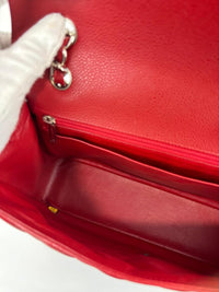 Maxi Single Flap Red Caviar SHW