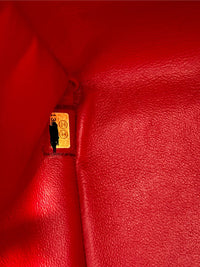 Maxi Single Flap Red Caviar SHW