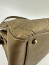 A67493 CC Quilted Matte Gold Shoulder Tote