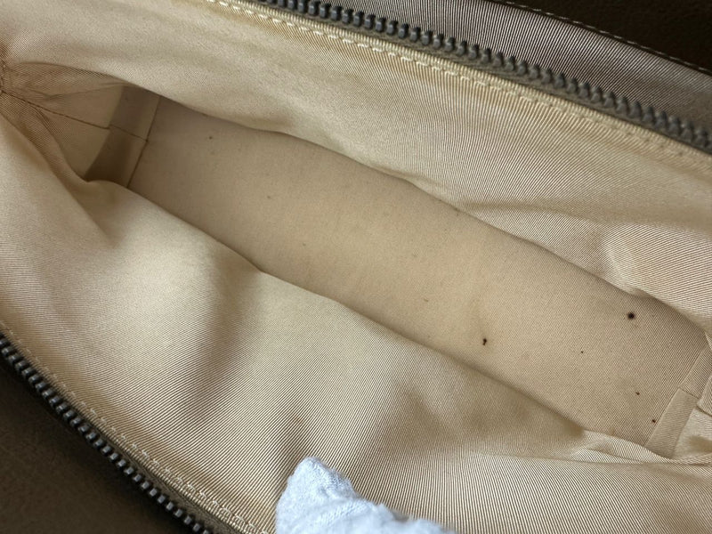 A67493 CC Quilted Matte Gold Shoulder Tote