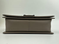 Le Boy Chevron Lambskin Grey PHW