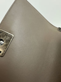 Le Boy Chevron Lambskin Grey PHW