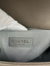 Le Boy Chevron Lambskin Grey PHW