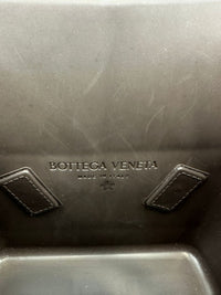 Matt Rubber Mini Arco Tote in Brown