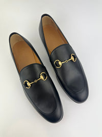 482467 Jordaan Leather Loafers GHW Size 8