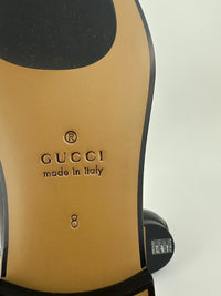 482467 Jordaan Leather Loafers GHW Size 8