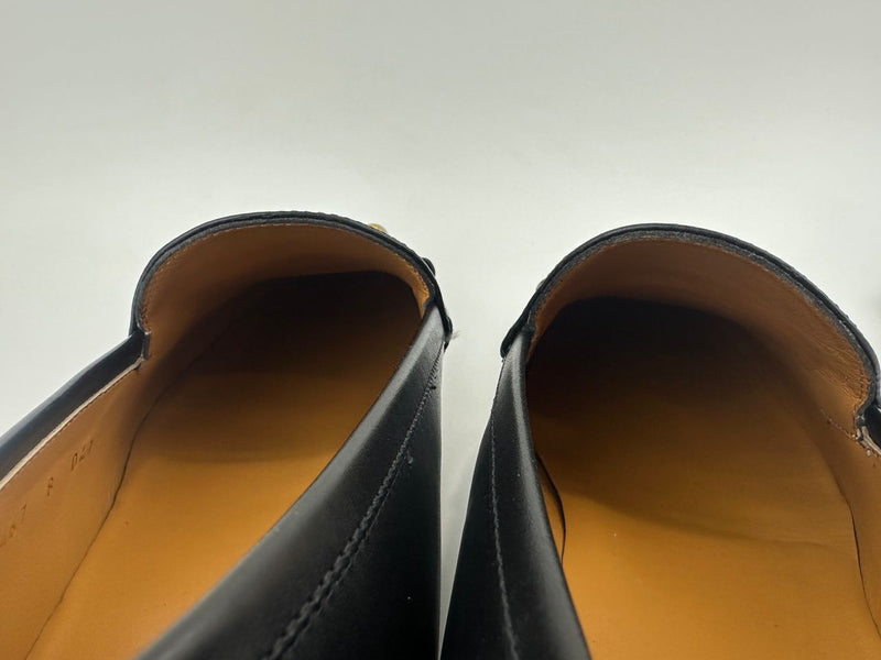 482467 Jordaan Leather Loafers GHW Size 8
