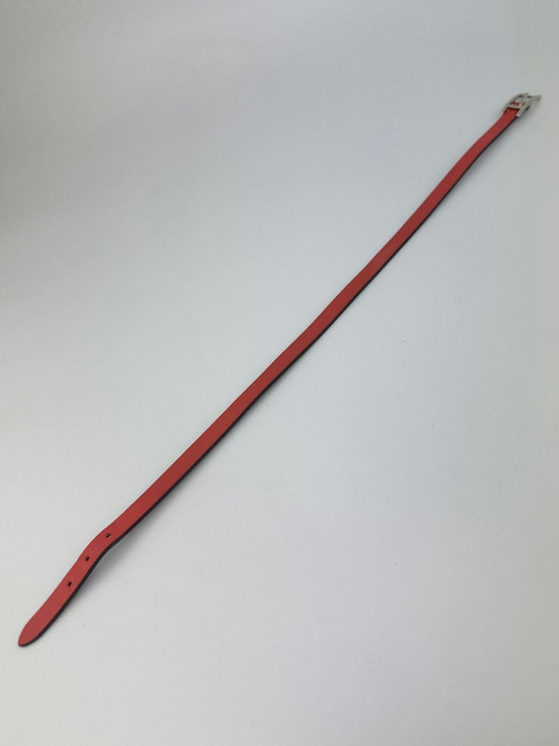 Behapi Double Tour Bracelet Cyclamen Chamonix / Capucine Swift Leather PHW