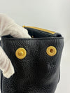 BN2420 Vitello Daino Black Leather Tote Bag &nbsp;