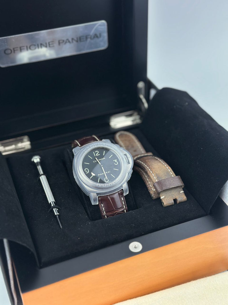 PAM176 Luminor Base Titanium