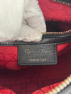 Medium Lady Dior Black Cannage Quilted Lambskin GHW