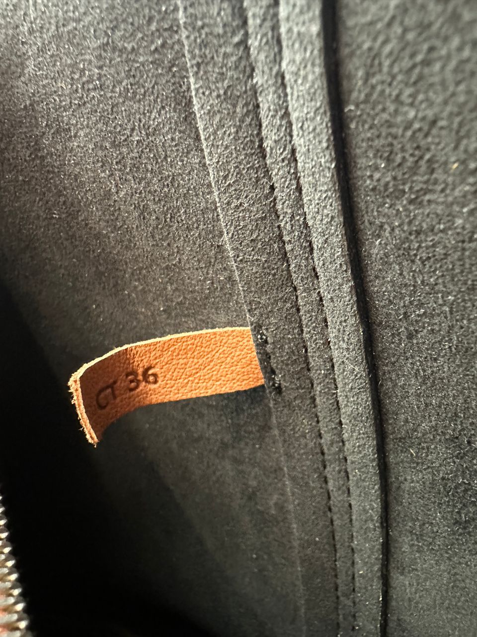 Tassel Detail Tote Bag in Brown Leather