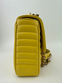 Medium Diagramme Yellow Shoulder Bag