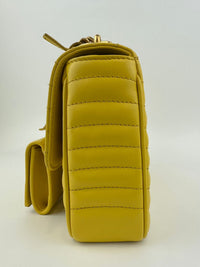 Medium Diagramme Yellow Shoulder Bag