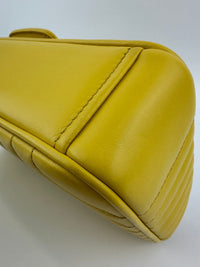 Medium Diagramme Yellow Shoulder Bag